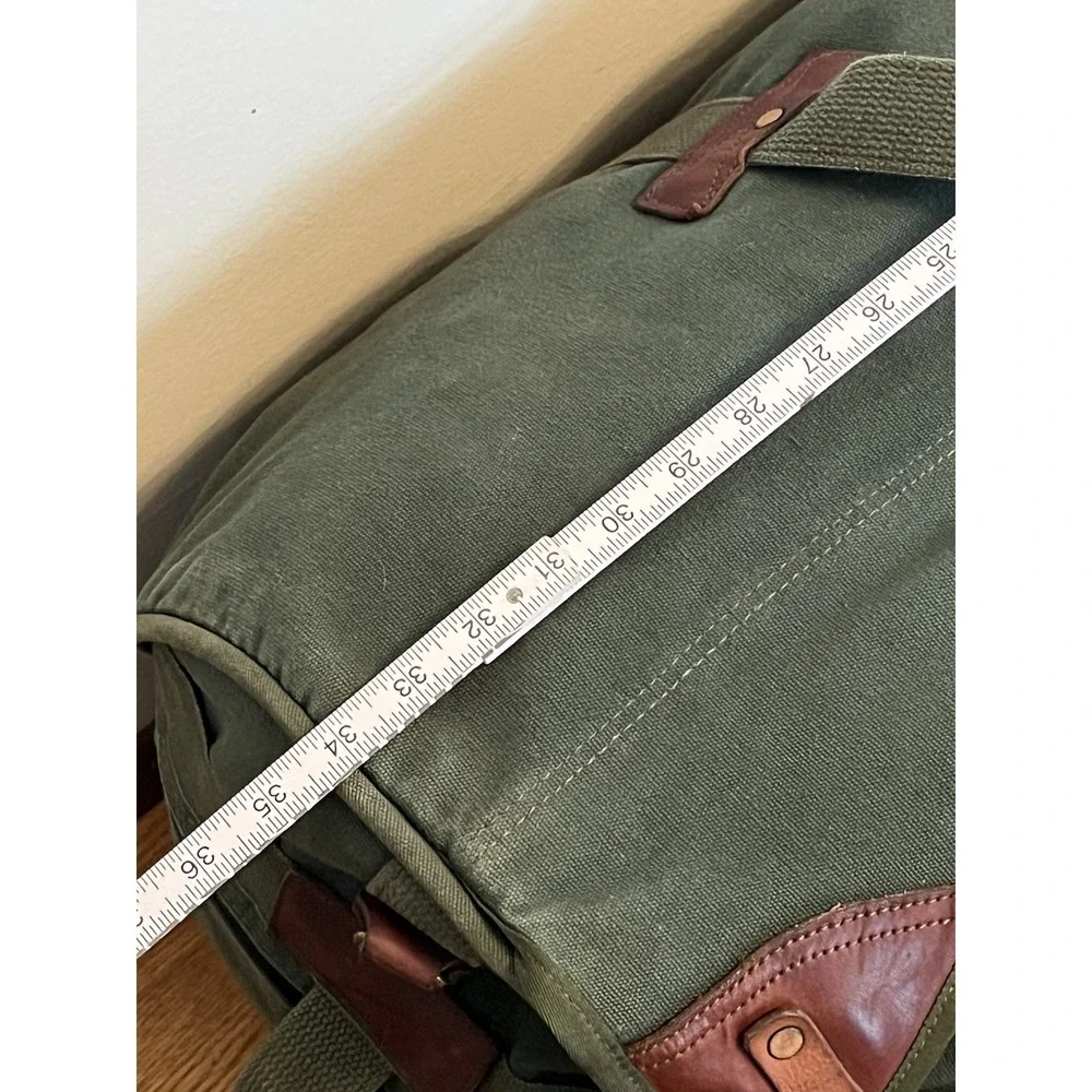 Orvis Battenkill Canvas / Leather Duffle Bag -XL Large 34